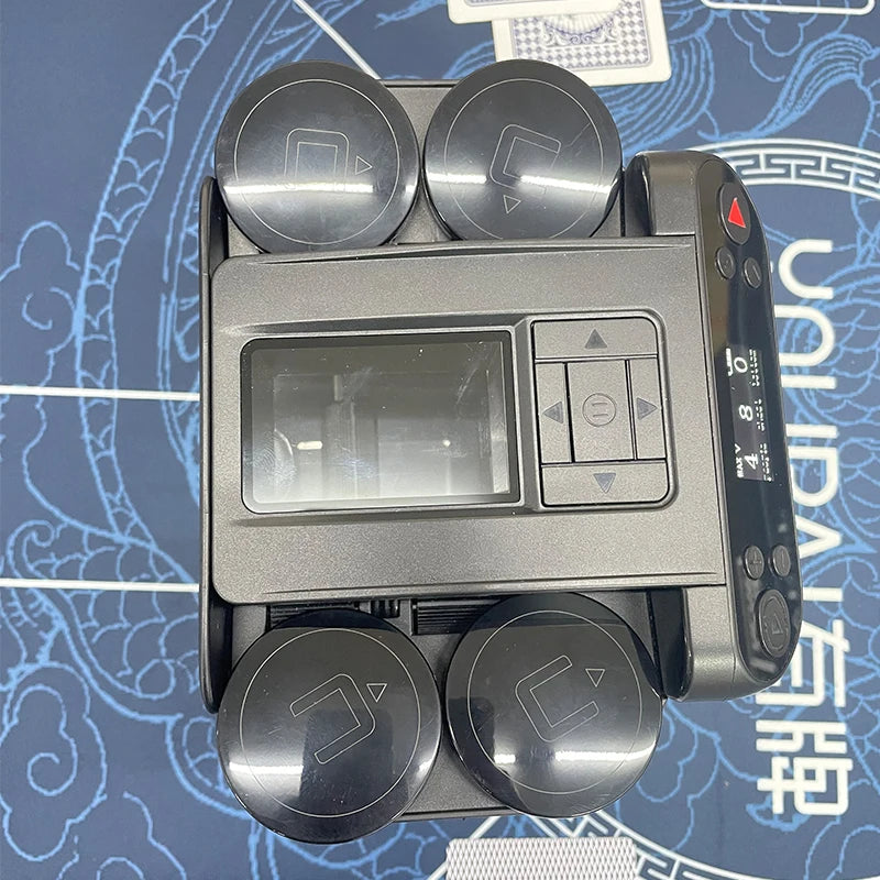 Cards Shuffler Shuffling Dealing Playing Cards Distribution Machine with 4 Bid Buttons