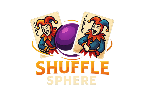 Shuffle Sphere With 2  joker cards on 